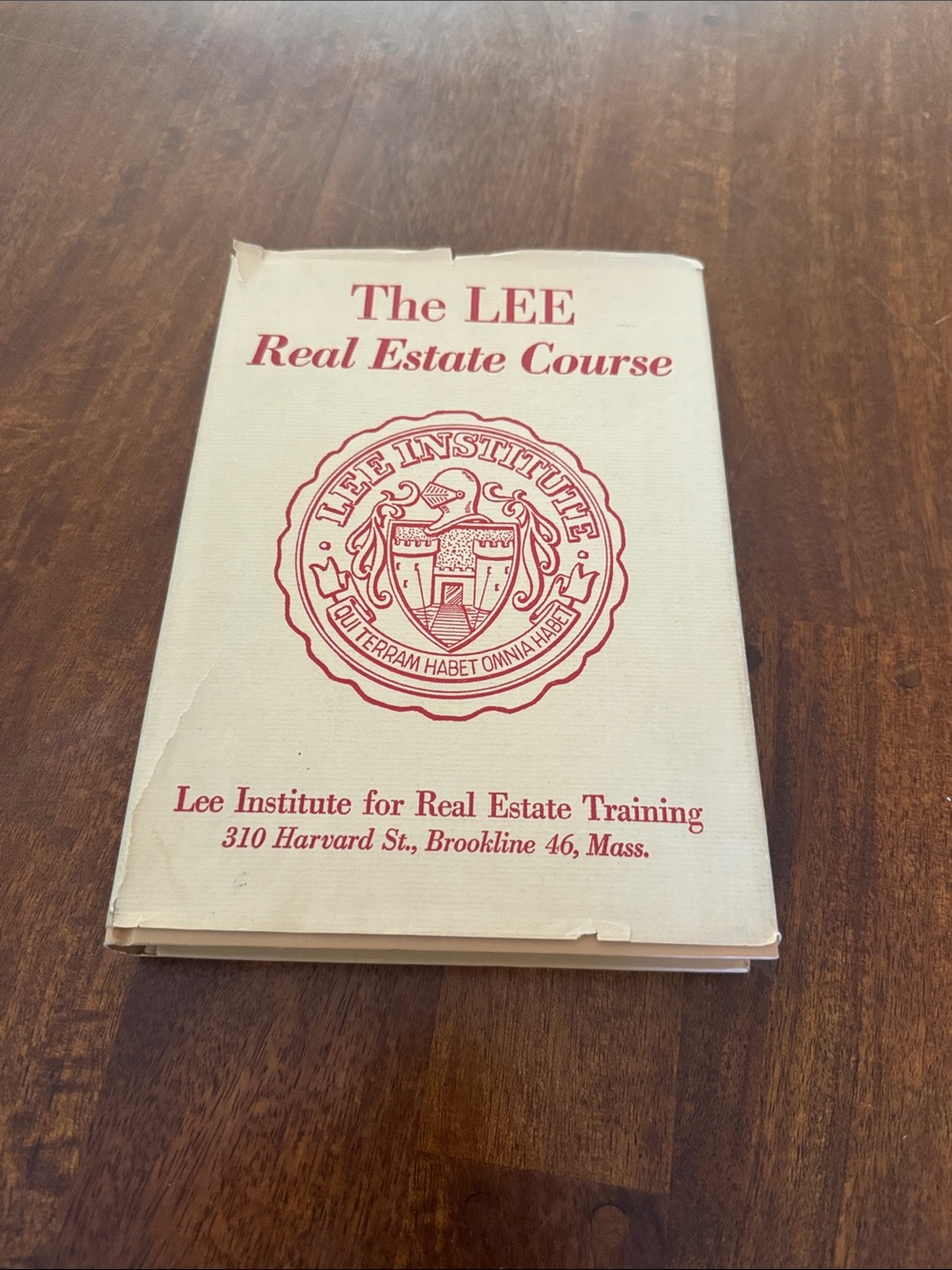 Vintage 1960s The LEE Real Estate Course. Real Estate Training Brookline Ma